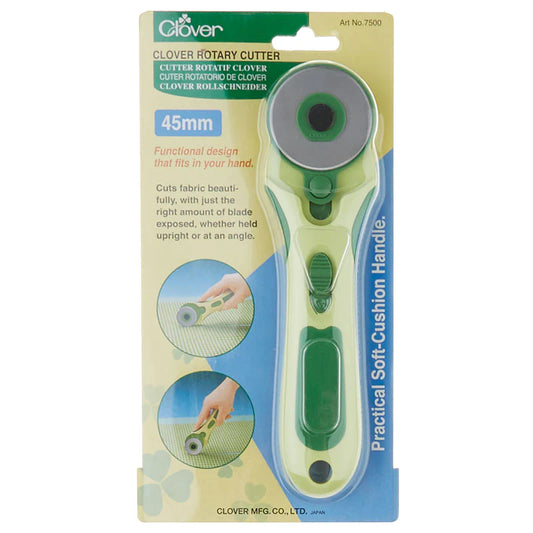 45mm Soft Grip Rotary Cutter - Clover