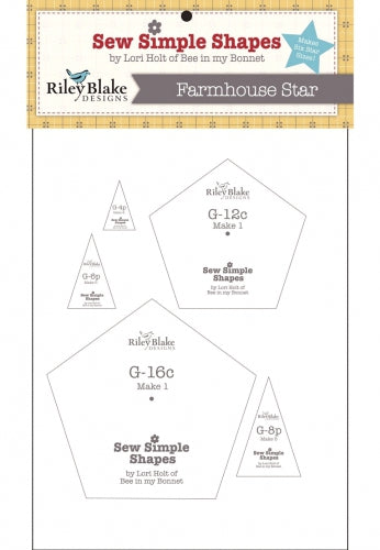 Farmhouse Star Sew Simple Shapes - Riley Blake