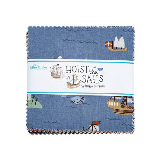 Hoist The Sails 5in Stacker, 42pcs by Riley Blake