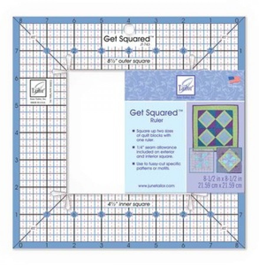 Get Squared Ruler 8.5" Square