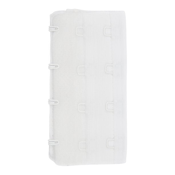Dritz Soft Bra-Back Extender 3"-White 4 Hooks