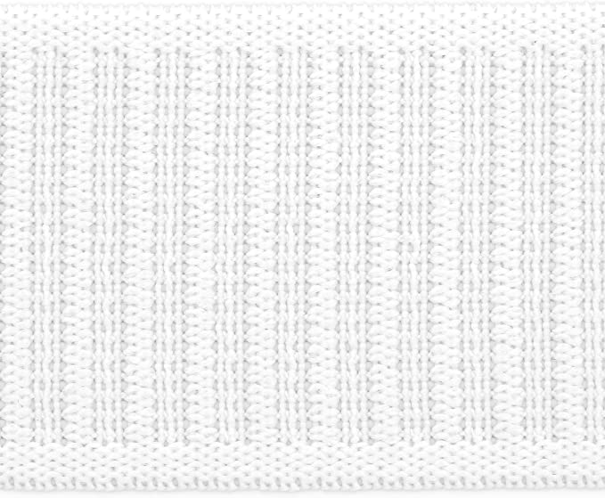 Dritz Non-Roll Woven Elastic, White, 1-1/2-Inch