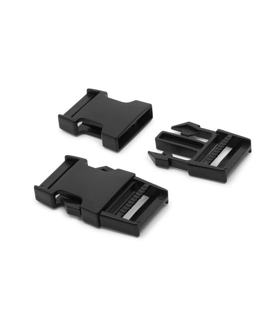 Dritz 1" Parachute Buckle, Black