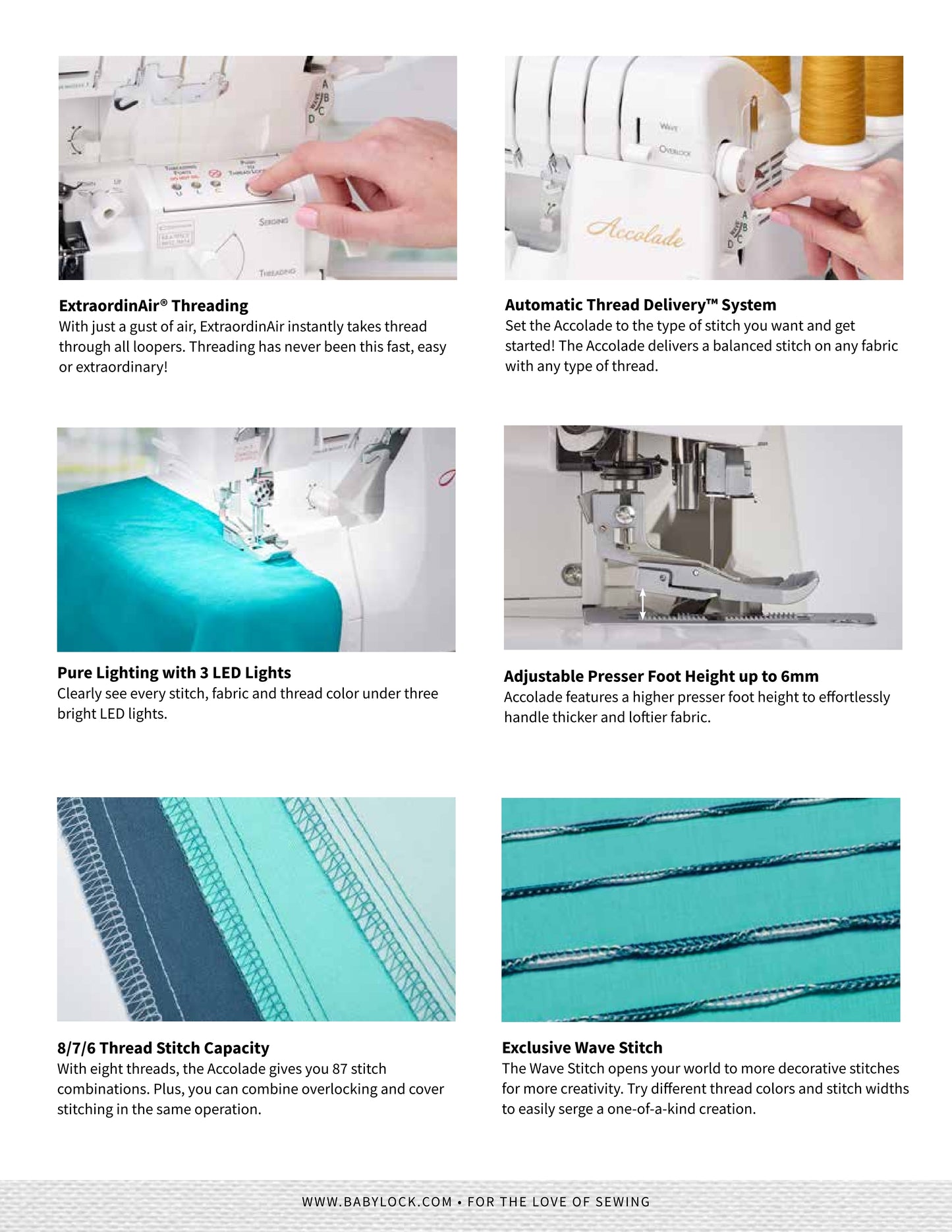 Baby Lock Accolade Serger