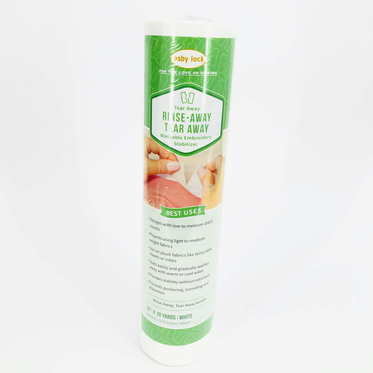 Baby Lock Rinse-Away, Tear-Away Stabilizer