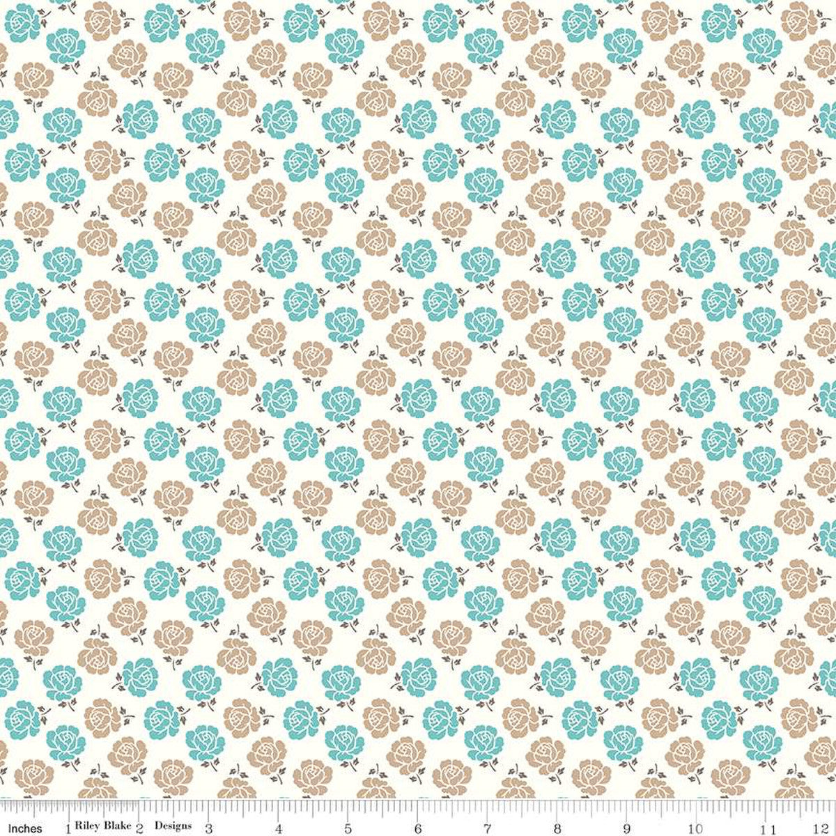 Sylvia Cloud Vintage Bee by Riley Blake - Sold by the 1/4yd