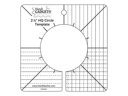 HQ 2.5" Circle Template