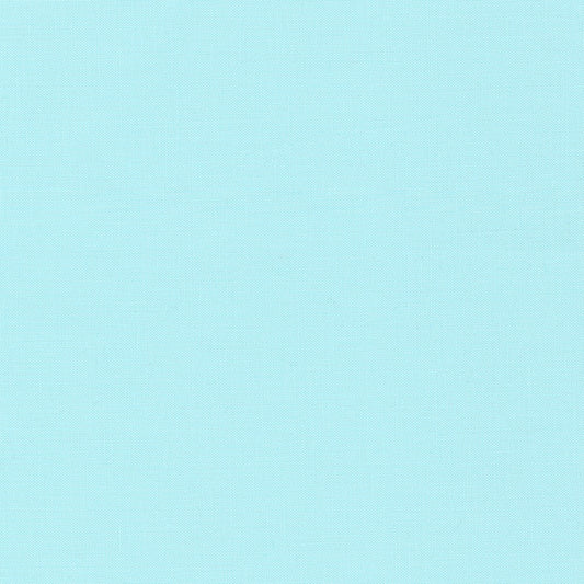 Baby Blue Kona Solid Cotton by Robert Kaufman - Sold By 1/4yd
