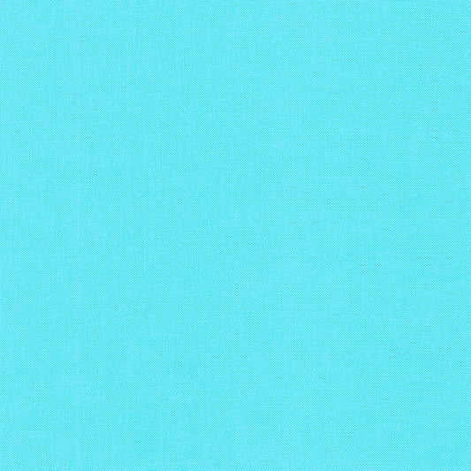 Bahama Blue Kona Solid Cotton by Robert Kaufman - Sold By 1/4yd