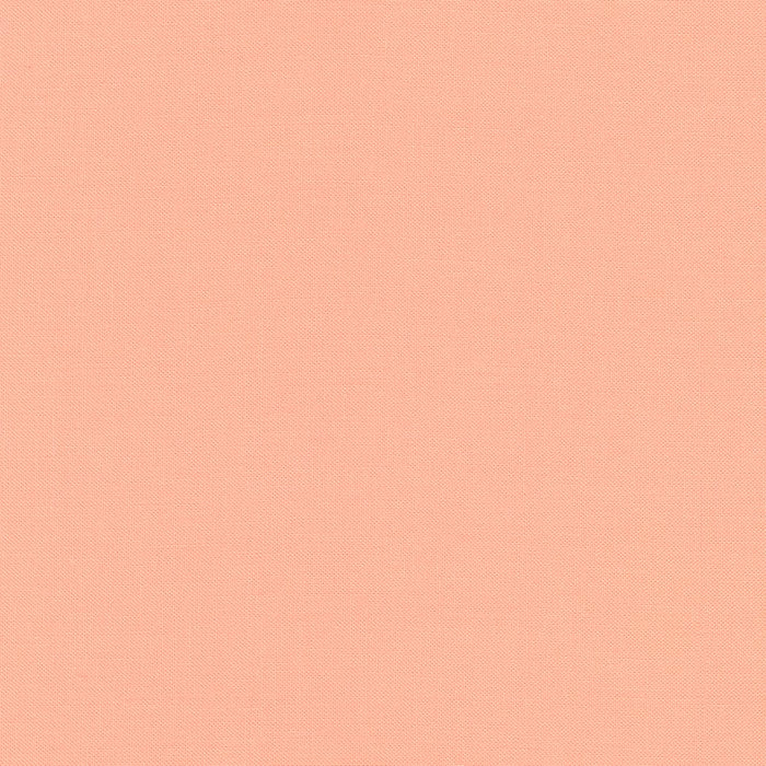 Peach Kona Solid Cotton by Robert Kaufman - Sold By 1/4yd