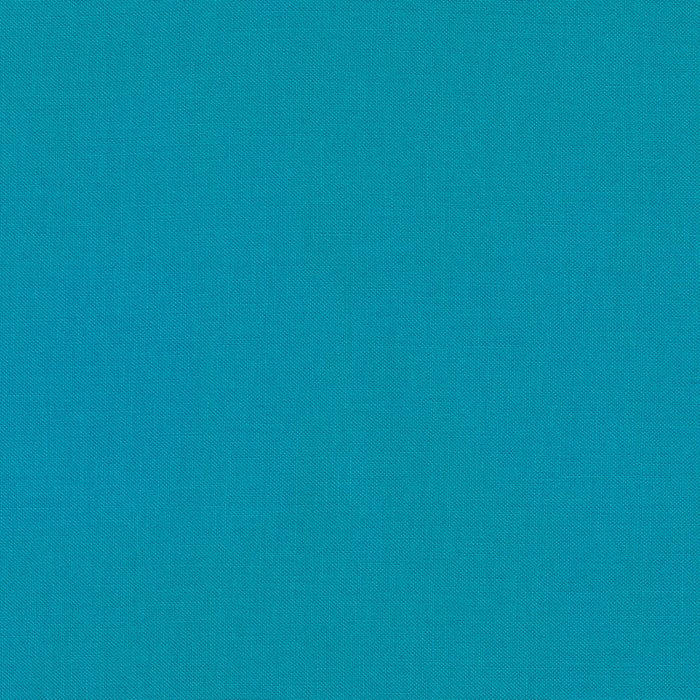 Cyan Kona Solid Cotton by Robert Kaufman - Sold By 1/4yd
