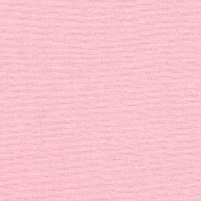 Baby Pink Kona Solid Cotton by Robert Kaufman - Sold By 1/4yd