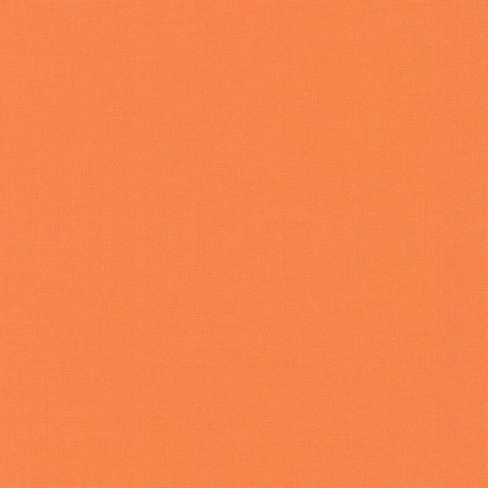 Mango Kona Solid Cotton by Robert Kaufman - Sold By 1/4yd