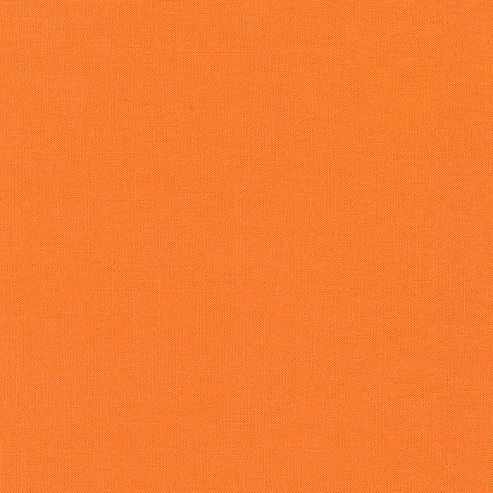 Persimmon Kona Solid Cotton by Robert Kaufman - Sold By 1/4yd