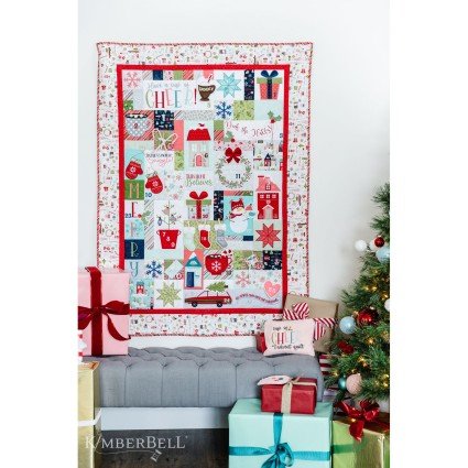 Kimber Bell Cup Of Cheer Advent Quilt Book/Pattern CD