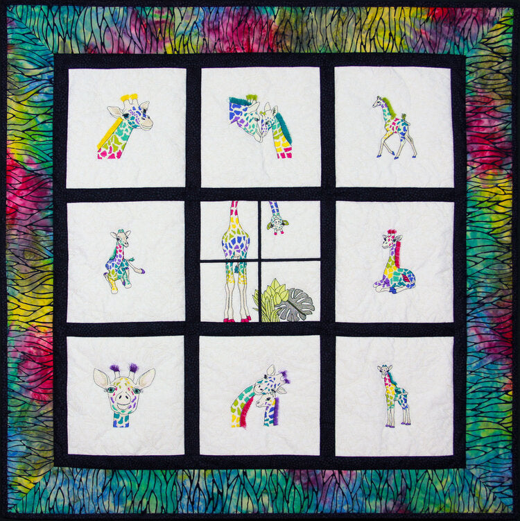 Purely Gates Mylar Giraffes