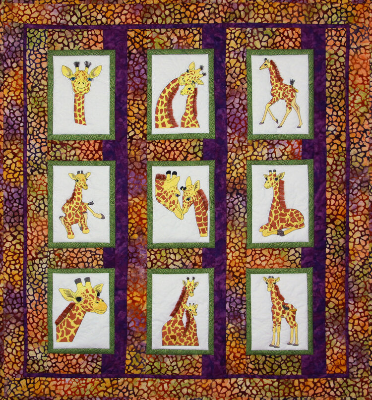 Purely Gates Mylar Giraffes