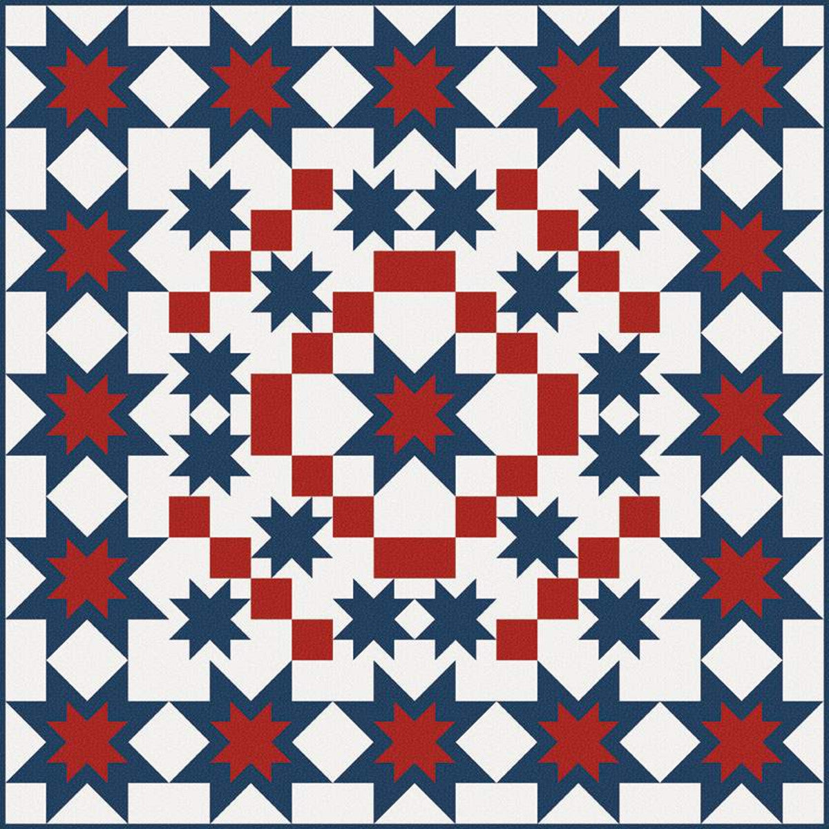 Galaxy Of Stars Quilt Pattern