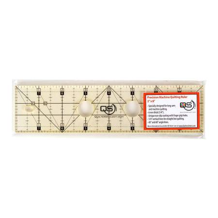 Precision Machine Quilting Ruler 2"x8" - QuiltersSelect.com