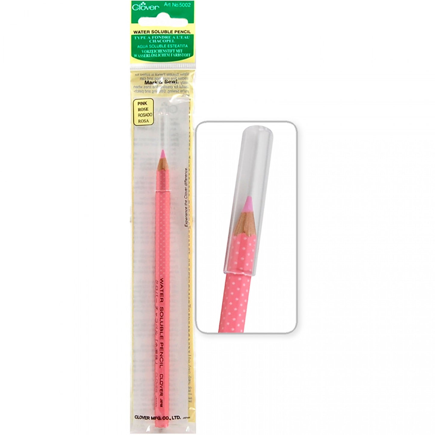 Clover Water Soluble Pencil Pink