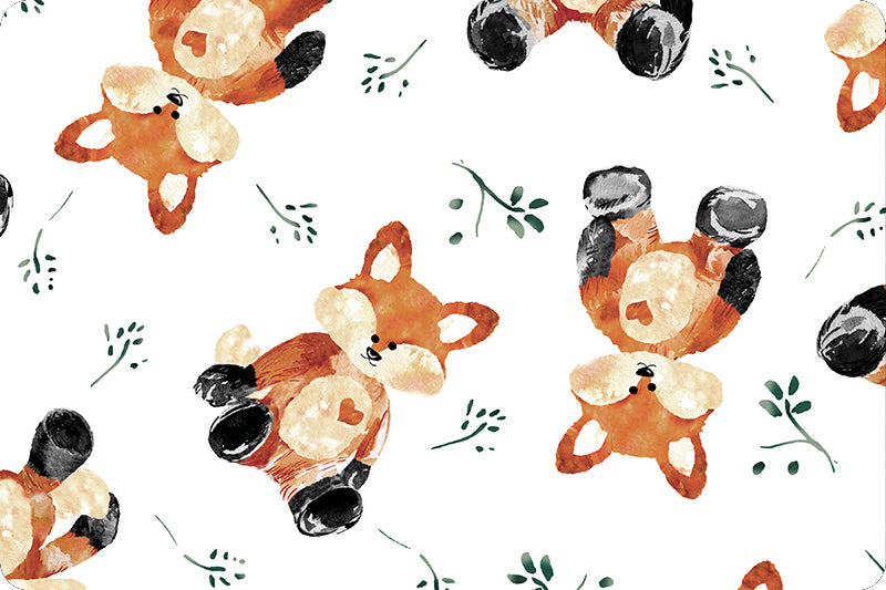 Foxy Cuddle Rust - sold by the 1/4 yard