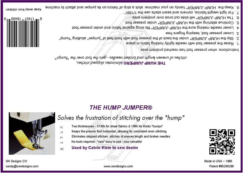 The Hump Jumper by SN Design CO