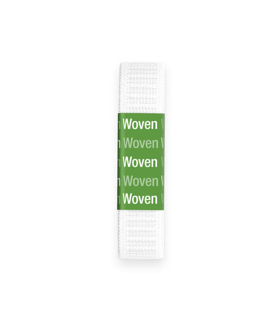Dritz 3/4'' Non-Roll Elastic, White, 1 yd