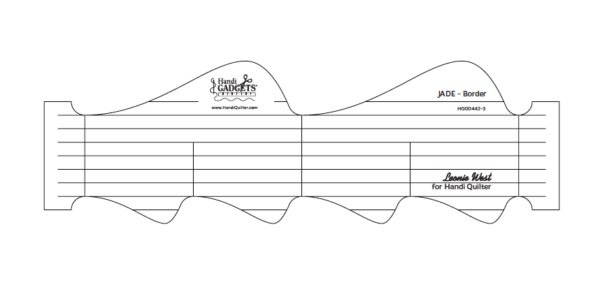 HQ Jade Border Ruler