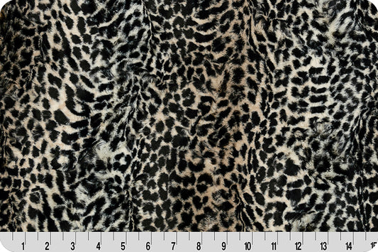 Cheetah Cuddle Taupe - sold by the 1/4 yard