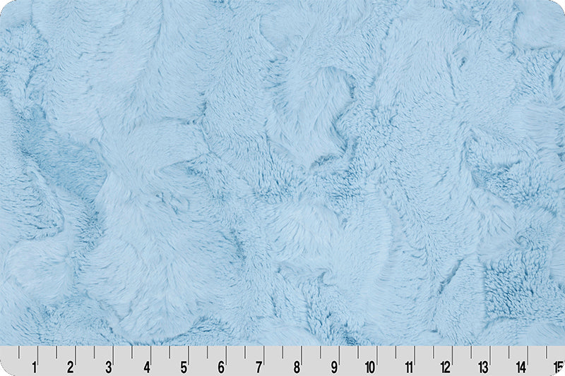 Luxe Cuddle Hide Baby Blue - sold by the 1/4 yard