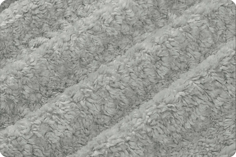 Luxe Cuddle Shearling Silver - sold by the 1/4 yard
