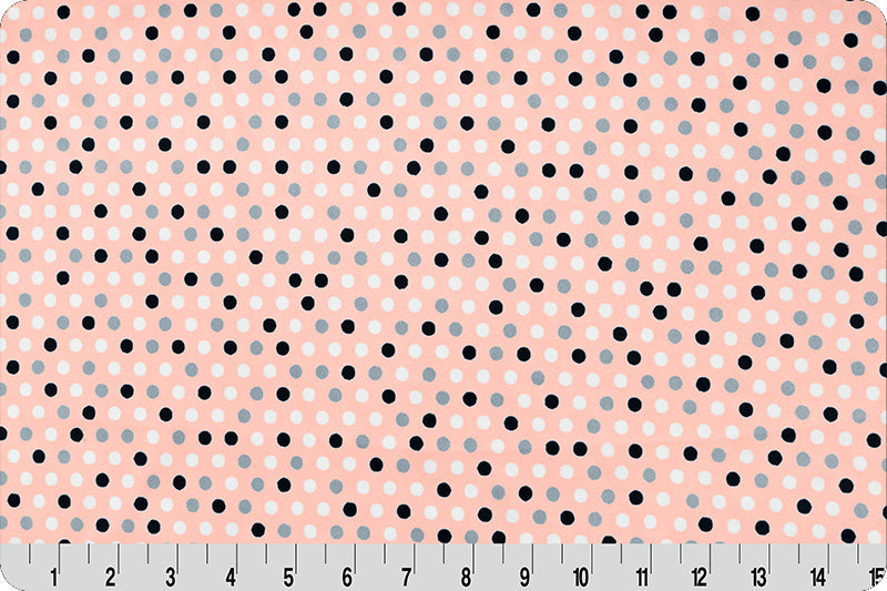 Silky Satin Dottie – sold by ¼ yard