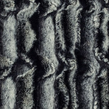 Dark Navy Skunk Cuddle – sold by ¼ yard