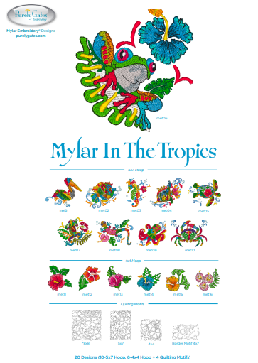 Purely Gates Mylar In The Tropics