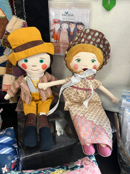 Class: Jane Austen Embroidery Dolls - Teresa and Sandy January 21st