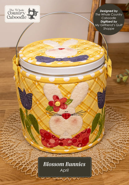 Blossom Bunnies Cozy Kit Embroidery - The Whole Country Caboodle