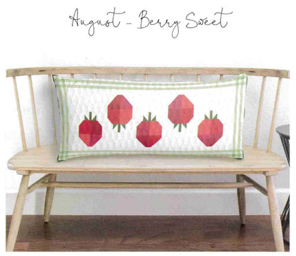 Berry Sweet Bench pillow Kit - Riley Blake Designs