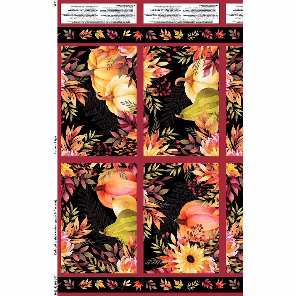 Autumn Light Placemat Panel Wilmington Prints