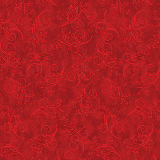 Equinox Basics Red - Benartex Designer Fabrics