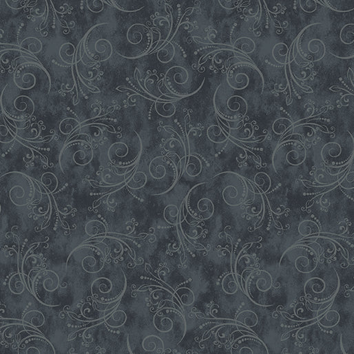 Equinox Basics Charcoal - Benartex Designer Fabrics