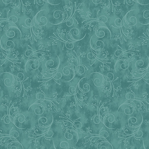 Equinox Basics Medium Teal - Benartex Designer Fabrics