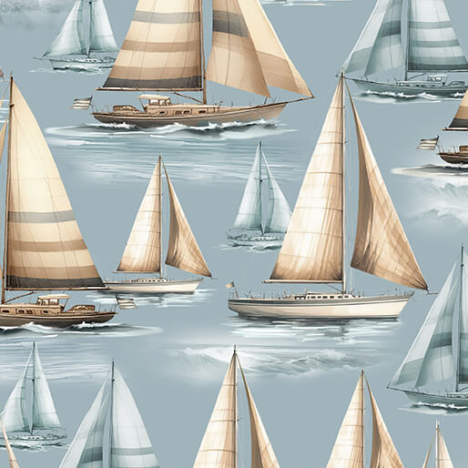 Set Sail Ocean - Benartex Fabric Gallery
