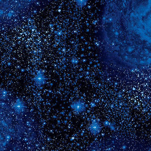 Magical Basics Magic Royal Blue - Benartex Fabrics