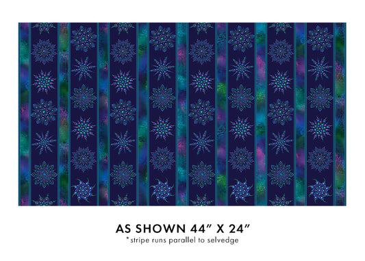On DragonflyWings Stripe Multi - Benartex Designer Fabrics