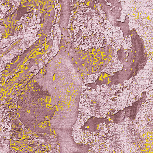 Earth Treasures Dried Clay Amethyst - Benartex Designer Fabrics