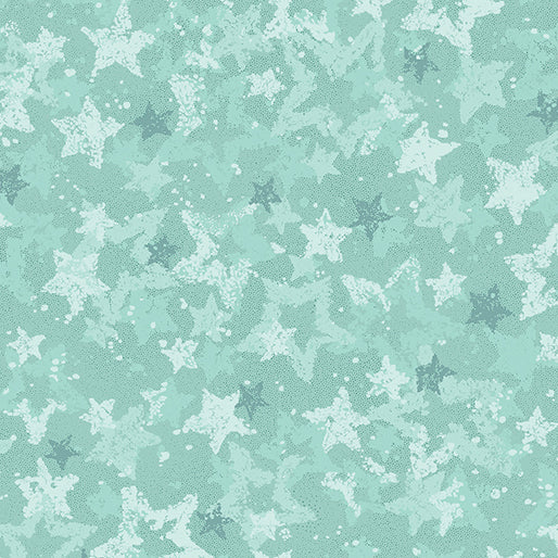 Star Light Aqua 108" - Benartex