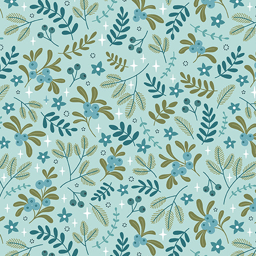 Hearth Frost Holly & Hearth - Benartex Designer Fabrics