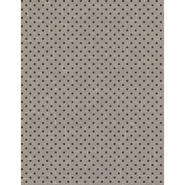 Blackberry Bramble Small Dot Gray Dark Gray - Wilmington prints