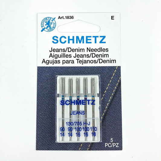 Schmetz Jeans/Denim Needles Assorted 5pk