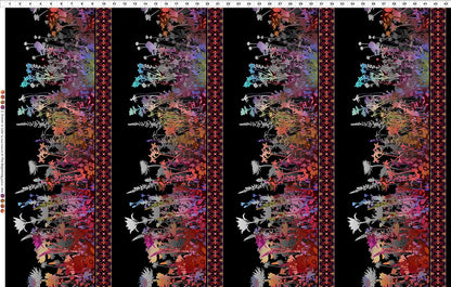 I Dream in Color Border Multi - In The Beginning Fabrics